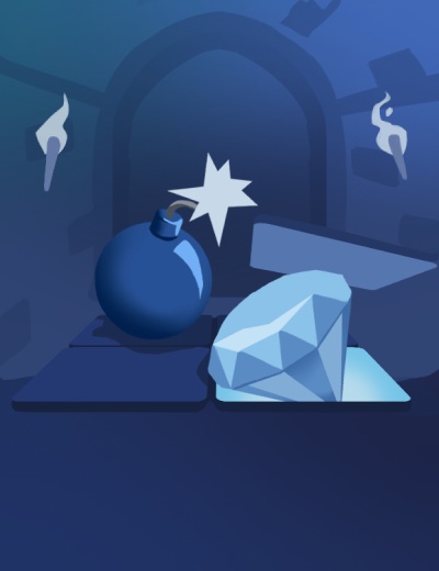 Mines - Avoid the mines and collect rewards!